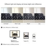 uxcell Stretch Sofa Cover Printed Couch Slipcover for Sofas Loveseat Armchair Living Room Universal Furniture with One Pillowcase (Black White Branches, Large) uxcell