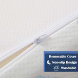 OUUI 6 Inch Twin Mattress for Kids, Removable Washable Cover Cooling Memory Foam Medium Feel, Bed-in-a-Box, CertiPUR-US Certified OUUI