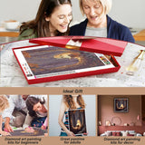 hill froeistung Ghost Diamond Art Painting Kits for Adults,Forest Diamond Art for Beginners, 5D DIY Full Drill Round Gem Art Craft Home Wall Decor Gift 12x12 inch hill froeistung