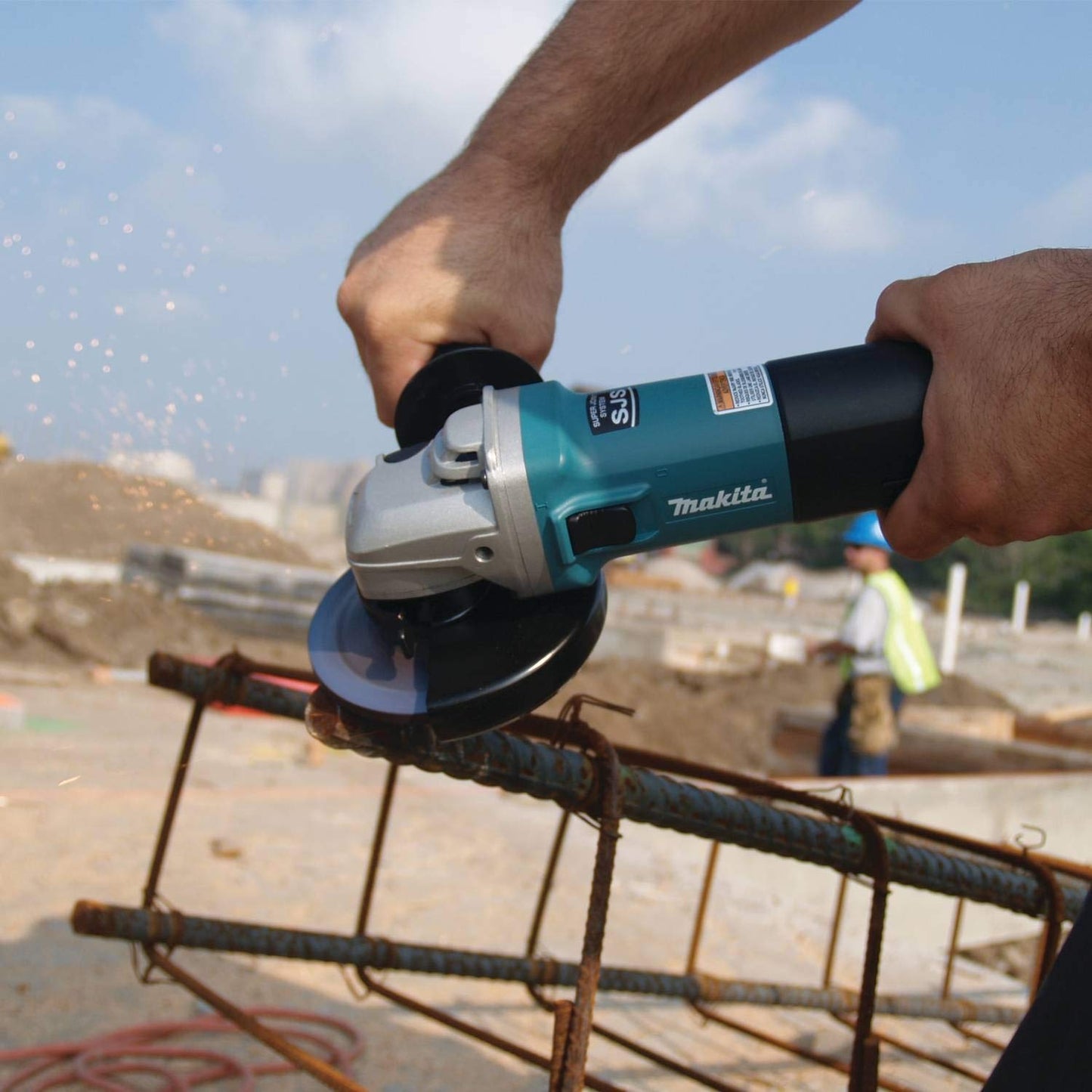 Makita 9565CV 5" SJS™ High-Power Angle Grinder - WoodArtSupply