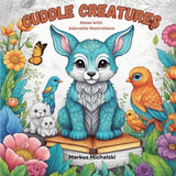 Cuddly Creatures - Relax and Unwind with Adorable Baby Animal Illustrations: Coloring book for teens and adults, gift, baby animals WoodArtSupply