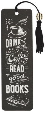 Coffee & Books Beaded Bookmark,1Pc PETER PAUPER PRESS