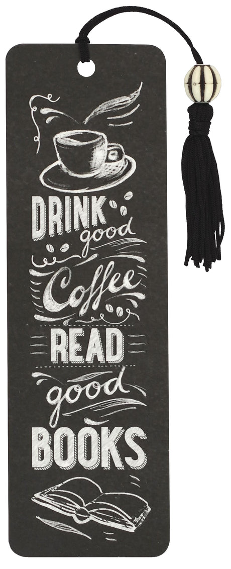 Coffee & Books Beaded Bookmark,1Pc PETER PAUPER PRESS