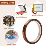 Oranllow 4 Pack PTFE Teflon Sheets for Heat Press, 16x12 Non-Stick Transfer Sheet Heat Press with 3 Rolls Transfer Tape Set for Sublimation Heat Resistant (16x12" Teflon Sheet 4P & 10mm Heat Tape Oranllow