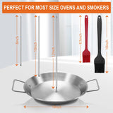 Al Pastor Skewer for Grill, Stainless Steel Vertical Skewer, Brazilian Vertical Spit Stand with 3 Removable Spikes(8”/10"/12”)& Brushes, for Tacos Al Pastor, Shawarma Kebabs Smoker Oven BBQ Dishes yaokvide
