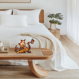 3D Wooden Animals Carving LED Night Light, Dragon Decor Wood Carved Lamp Cabin Statues Rustic Figurines Wall Hanging Sculpture Silhouette Ornament for Living Room Bedroom Home Room for Birthday Gifts FNYDOX