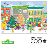 Buffalo Games - Sesame Street - Sesame Street - Carolers on Sesame Street - 300 Piece Jigsaw Puzzle for Adults -Challenging Puzzle Perfect for Game Nights Buffalo Games