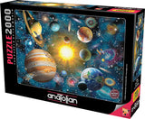 Anatolian Puzzle - Solar System, 2000 Piece Jigsaw Puzzle, Code: 3946, Multicolor Anatolian