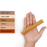 DICHA Wood Pen Blanks for Turning-Pen Blanks for Woodturning Burl-Black Walnut,Hard Maple,Merbau,Cherry,Beech,African Padauk-3/4" x 3/4" x 5" (30 Pack) DICHA