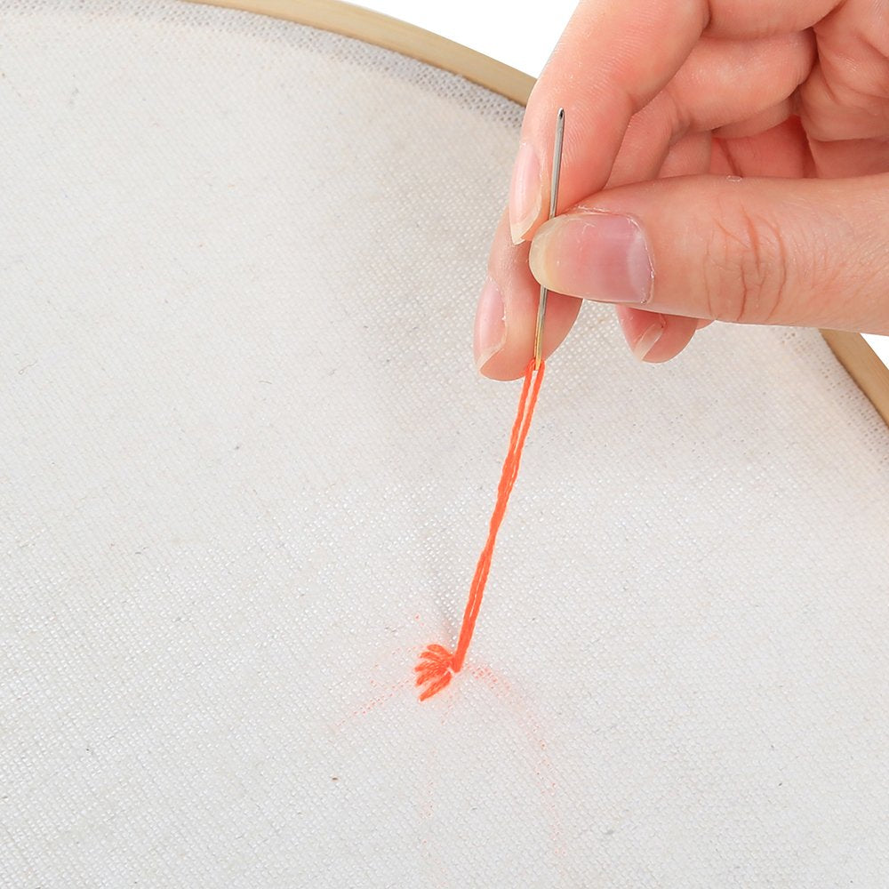 Caydo 3 Pieces Large Size Linen Needlework Fabric for Garment Craft, Flower Pot Decoration and Tablecloth, 62 by 19 Inch Caydo