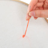 Caydo 3 Pieces Large Size Linen Needlework Fabric for Garment Craft, Flower Pot Decoration and Tablecloth, 62 by 19 Inch Caydo