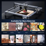 Creality Laser Engraver, 10W Laser Cutter Engraving Machine for Personalized Gifts,72W High Accuracy DIY Laser Engraving Machine,CNC Machine and Laser Engraver for Wood and Metal,Paper,Acrylic,Glass Creality
