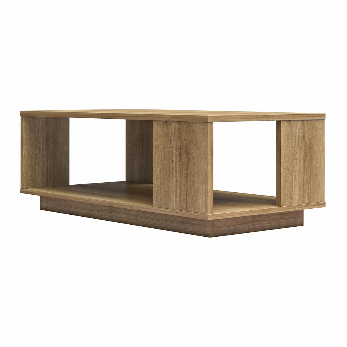 Ameriwood Home Knowle Contemporary Rectangle Coffee Table, Natural Ameriwood Home