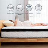 MOLBIUS Twin Mattress | 10 Inch Twin Size Hybrid Mattresses in a Box | Medium Firm Memory Foam and Individual Pocket Springs | Fiberglass Free Bed Matress | Breathable | CertiPUR-US MOLBIUS