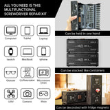 JAKEMY 180 in 1 Precision Screwdriver Set, Computer Screwdriver Kit, Professional Magnetic Repair Tool Kit with Home Drill Bits for Most Laptop, Phone, Xbox, MacBook, Game Console, Modding, DIY JAKEMY