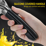 Lemon Squeezer, Sopito Stainless Steel Citrus Press Juicer Heavy Duty with Large Metal Squeezer Bowl for Seedless Juicing, Non-Slip Grip Design Manual Juicer Sopito