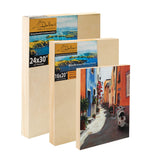 Da Vinci Pro Birch Wood Panel 7/8" Deep – 8x8 Single Panel - Fine Textured, Warp Resistant, Lightweight & Rigid – Perfect for Mounting Sanded Pastel or Watercolor Paper, Linen or Canvas DaVinci Wood Panel