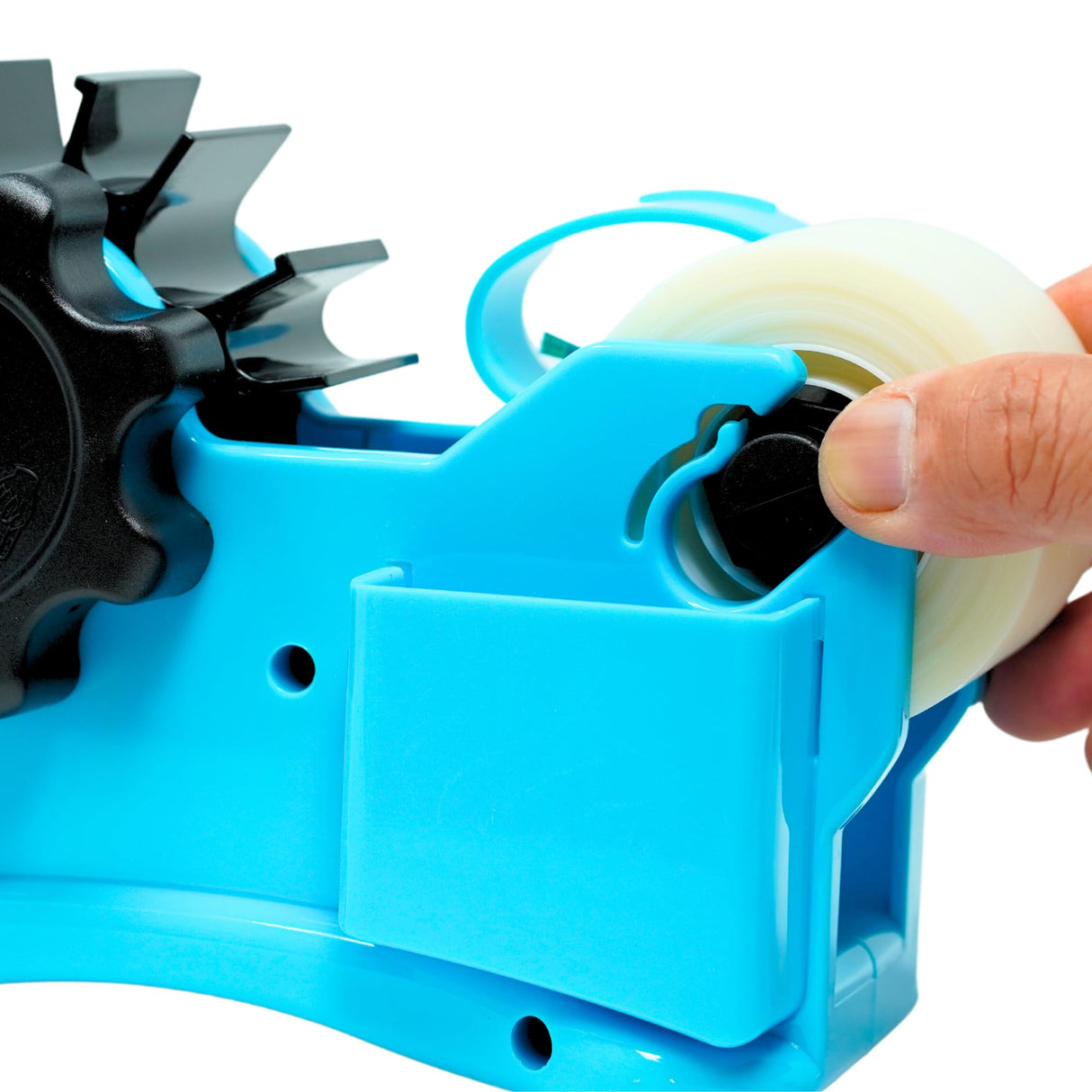 Echomerx Multi-roll Heat Tape Dispenser Sublimation - Effortlessly Cut Heat Resistant Tape, Heat Transfer Tape, Heat Press Tape,1 and 3 inch Cores, Tutorial Video, Blue echomerx