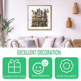 Wooden Puzzles for Adults - Magic Shop Puzzle, Unique Shape Wooden Jigsaw Puzzle for Adults, Fairy Wood Puzzles Adult, Gift for Family, Wall Art Home Decor (M-11.4 * 11.1in- 222 Pieces) Pijesaksa