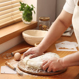 Saint Germain Bakery Premium Round Bread Banneton Basket with Liner - Perfect Brotform Proofing Basket for Making Beautiful Bread (10 inch) Saint Germain Bakery