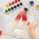 Wooden Letters 12 Inch J, 1/5 Inch Thick Large Wooden Letters for Wall Decor Unfinished Big Wood Letters for Crafts DIY Home Birthday Wedding Party Decorations Focal20