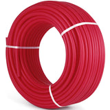 VEVOR Oxygen-Barrier PEX Tubing 300Ft Red 1/2 Inch Radiant Floor PEX Pipe Radiant Heat Floor Heating Plumbing Cold and Hot Water Tubing VEVOR