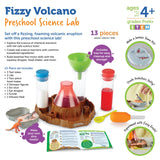Learning Resources Fizzy Volcano Science Kit - 13 Pieces, Ages 4+, Preschool STEM Toys for Kids, Science Experiments Learning Resources
