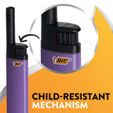 BIC EZ Reach Candle Lighter, The Ultimate Lighter with Wand for Candles, Assorted Home Decor Designs, 3 Count Pack of Long Lighters BIC