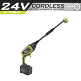 Sun Joe 24V-PP350-LTE 24-Volt IONMAX Power Cleaner Kit, W/ 2.0-Ah Battery + Charger, Water Siphon Hose, Utility Brush, and more, Portable Cleaning On-The-Go Sun Joe