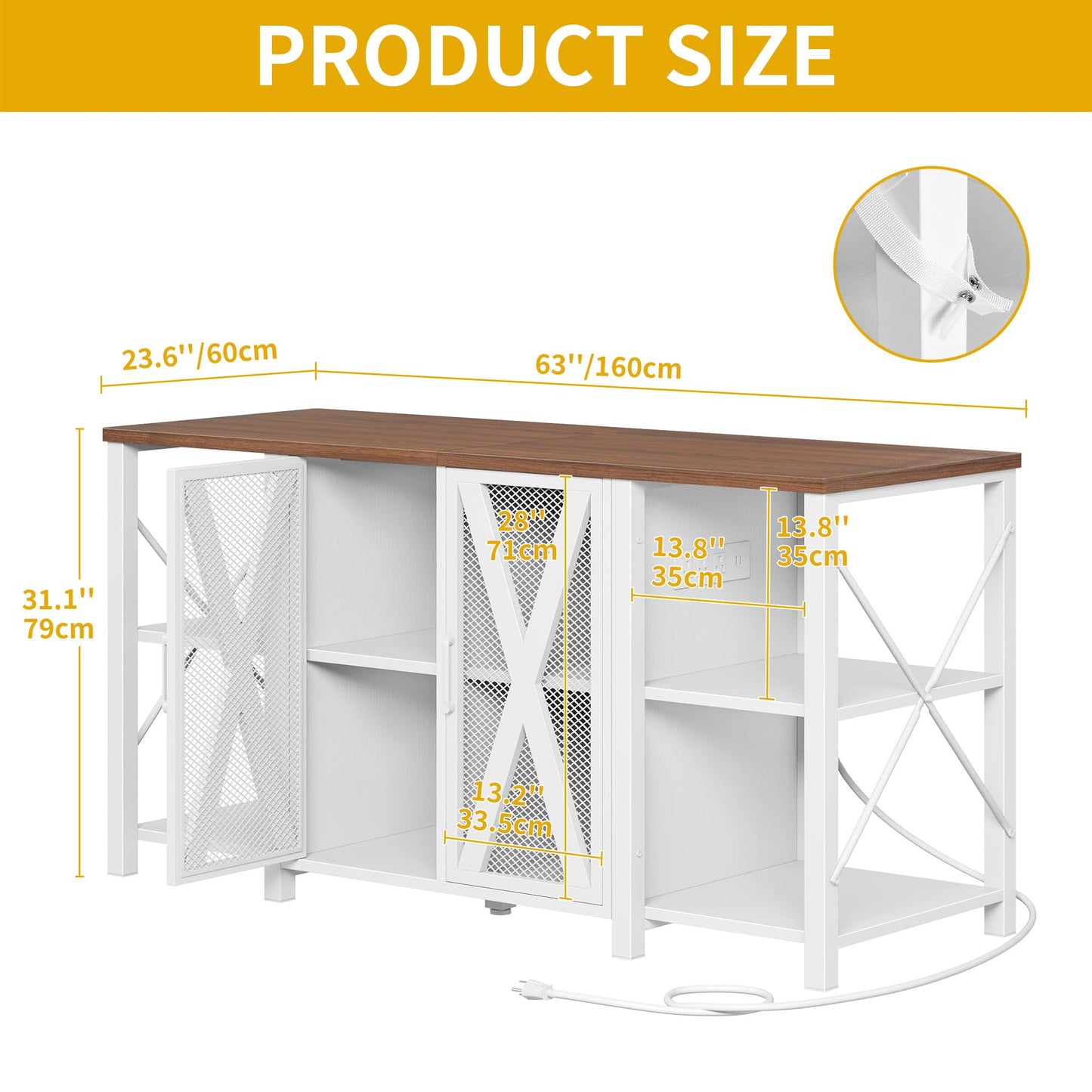 DWVO 75-120 Gallon Aquarium Stand with Power Outlet & LED Light, Cabinet for Accessories Storage - Heavy Duty Metal Fish Tank Stand Suitable for Turtle Tank, Reptile Terrarium, 2000LBS Capaci - WoodArtSupply