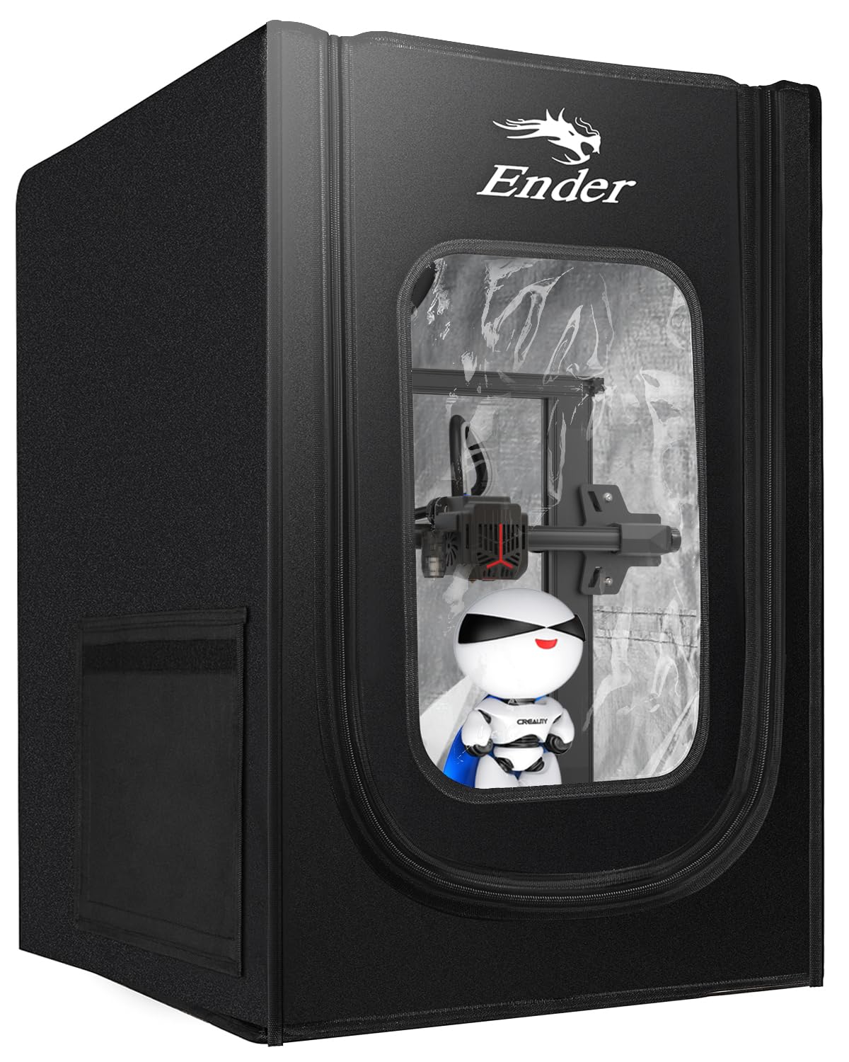 Creality Official 3D Printer Enclosure Fireproof and Dustproof Tent Constant Temperature Protective Cover Storage 480*600*720mm for Ender 3/Ender 3V2/Ender 3S/S1/S1 Pro/Ender 3Pro/Ender 3 Neo - WoodArtSupply