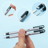 Mr. Pen- Pen Style Eraser, 2 Pack, Square & Round Tip, Eraser Pen Eraser, Pencil Erasers, Eraser Pencil, Back to School Supplies Mr. Pen