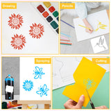Yuanchu 15 Pcs Sunflower Bee Stencil Birds Stencils Butterfly Dragonfly Templates, Reusable Nature Stencils for Painting DIY Craft Stencils for Drawing on Wood Wall Canvas Rock Chalkboard Yuanchu