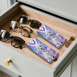 JZHYOAN DIY Diamond Painting Handmade 5D Sunglasses Holder Diamond Art Eyeglass Case Kit Dog Special Pattern Portable Storage Box for Gift Giving Indoor Outdoor Office Multi-Scenes JZHYOAN