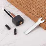 3D Printing Extruder Hotend Kit, Extruder Print Head with Silicone Case Heating Block Hotend with Nozzle Wrench Accessories Hot End Parts Combo Supplies Compatible with Kobra 3 3D Printer PEUTIER