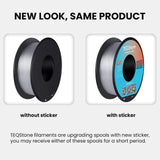 TEQStone PETG Filament 1.75mm Pink Magenta 1KG Spool, Consistent Diameter +/-0.02mm 3D Printer Filament Vacuum Packaging TEQStone