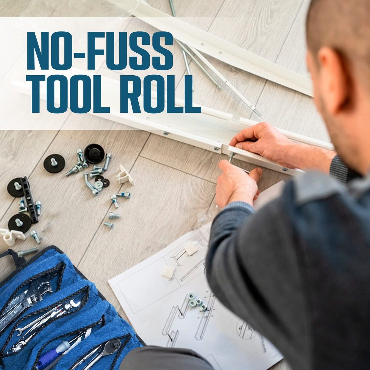 Rugged Tools Titan Deluxe Tool Roll Rugged Tools