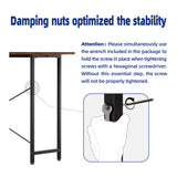 Pamray 32 Inch Computer Desk for Small Spaces with Storage Bag, Home Office Work Desk with Headphone Hook, Small Office Desk Study Writing Table Pamray