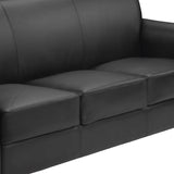 Flash Furniture HERCULES Diplomat Series Black LeatherSoft Sofa Flash Furniture