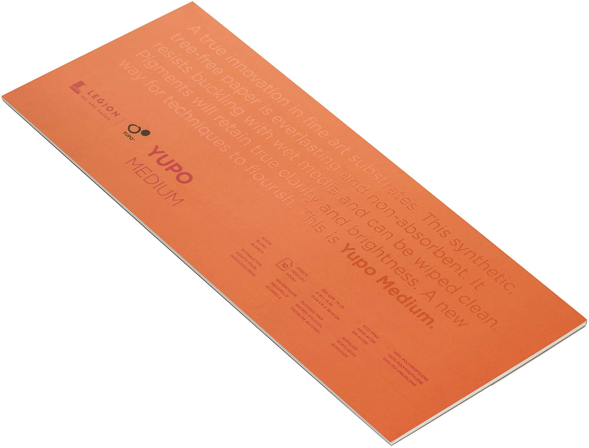 Yupo Paper Painting and Drawing, Multicolor 6x15 in Yupo Paper