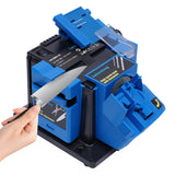 Electric Drill Bit Sharpener, Multifunction Electric Sharpening Machine, Knife, Chisel, Scissor Sharpening Tool, 110V QUEMARQUE