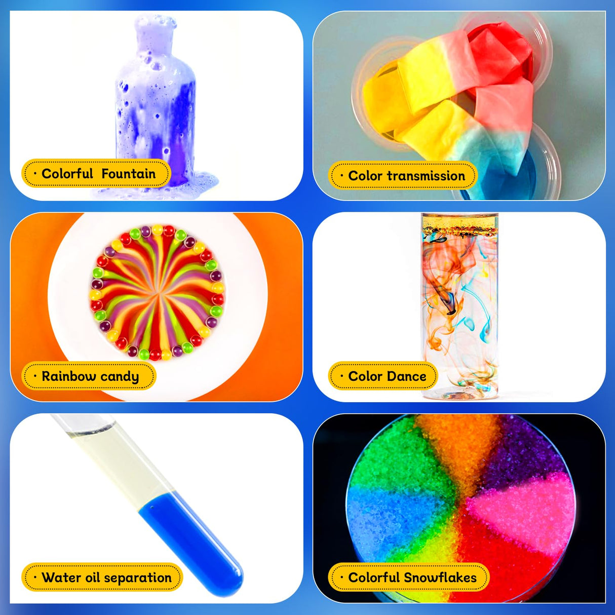 68 Lab Science Experiments Educational Science Kits for Kids, STEM Activities Educational Scientist Toys Gifts for Boys Girls Chemistry Set Volcano Eruption Activities Science Project PIXATA