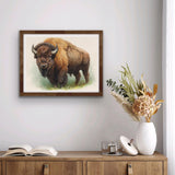 CDYCNXZ Buffalo Bison Diamond Art Painting Kits Animals Wildlife Round 5D Full Drill Diamond Dots Craft for Adults Beginner Wall Decor 12x16 inch CDYCNXZ