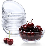 Osnell USA Ingredient Bowls for Prep, 4 oz Small Glass Bowls, Microwave and Dishwasher Safe - Glass Ramekins Mise en Place Bowls Pack of 6 Osnell USA