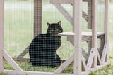 TRIXIE Outdoor Catio, Cat Enclosure with Roof, Large Cat Playpen with Platforms, Cat House, Cat Cage, Run TRIXIE