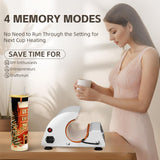 FewNvWa Tumbler Heat Press Machine - Auto Mug Heat Press Fast & Even, Auto-Off Safe Professional Sublimation for 10-30oz Cups, Glasses and Mugs FewNvWa