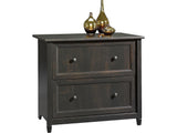 Sauder Edge Water Lateral File, L: 33.31" x W: 23.47" x H: 29.37, Estate Black finish Sauder