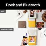 KODAK Dock Plus 4PASS Instant Photo Printer (4x6 inches) + 90 Sheets Bundle (10 Initial Sheets + 80 Sheet Pack) KODAK