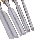 Semicircle Chisel Inner Edge Woodworking Gouge for Carpenter Wood Hand Chisel Tool Pack of 4 Etfbuy