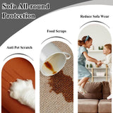 VClife Boho Couch Cover Black and White Sofa Cover Thick Non-Slip Chenille Couch Cover for 3 Cushion Couch Sofa (71" X 134") Pet-Friendly Breathable L Shape Sofa Cover Loveseat Cover with Tassel VClife